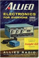1965 Allied Radio catalog with Knightkit catalog