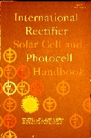 International Rectifier Solar Cell & Photocell Handbook, John Sasuga, IR 1965