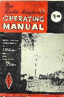 The Radio Amateurs Operating Manual, first edition, ARRL 1966