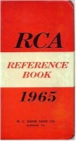 1965 RCA Pocket Reference - lots of tube data plus