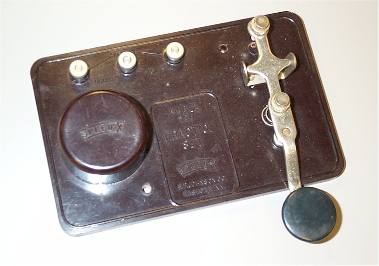 E. F. Johnson Model 460 Speed-X "Practice Set" key/buzzer