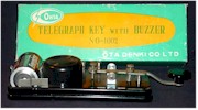 OHTA NO-1002 OTA DENKI Telegraph Key with Buzzer