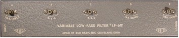 LF-601 low pass filter