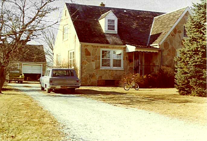 Sparkman house, Republic, MO, the Meier home in the early 60's